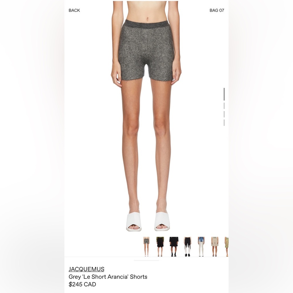 Jacquemus Shorts